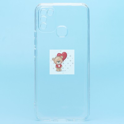 Чехол-накладка для Infinix HOT 11 Play (прозрачный) - Ultra Slim