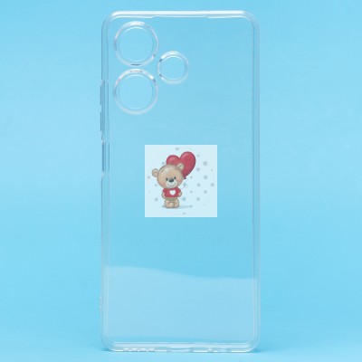 Чехол-накладка для Infinix Hot 30 (прозрачный) - Ultra Slim