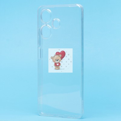 Чехол-накладка для Infinix Hot 30 (прозрачный) - Ultra Slim Чехол-накладка для Infinix Hot 30 (прозрачный) - Ultra Slim