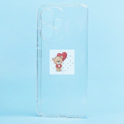 Чехол-накладка для Infinix Hot 30i (прозрачный) - Ultra Slim