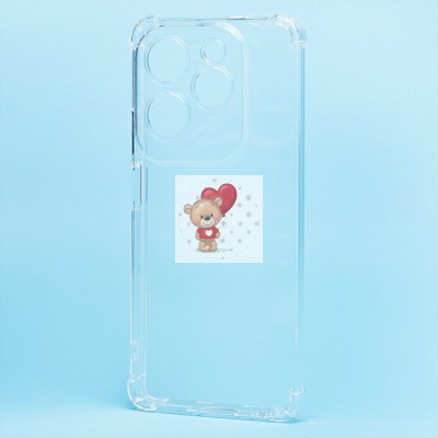 Чехол-накладка для Infinix HOT 40 (прозрачный) - Ultra Slim