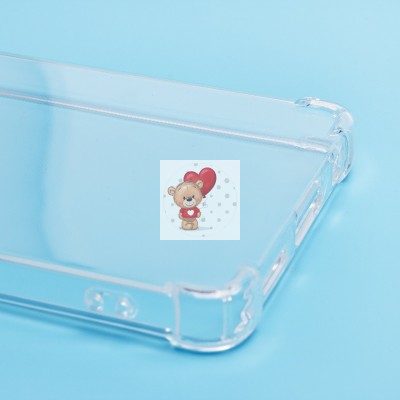 Чехол-накладка для Infinix HOT 40 (прозрачный) - Ultra Slim