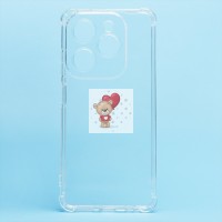 Чехол-накладка для Infinix HOT 40i (прозрачный) - Ultra Slim Чехол-накладка для Infinix HOT 40i (прозрачный) - Ultra Slim