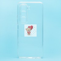 Чехол-накладка для Infinix Hot 50 4G (прозрачный) - Ultra Slim Чехол-накладка для Infinix Hot 50 4G (прозрачный) - Ultra Slim