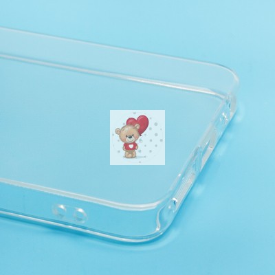 Чехол-накладка для Infinix Hot 50 4G (прозрачный) - Ultra Slim