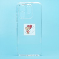 Чехол-накладка для Infinix Hot 50i (прозрачный) - Ultra Slim Чехол-накладка для Infinix Hot 50i (прозрачный) - Ultra Slim