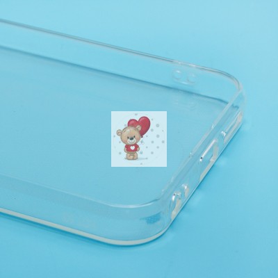 Чехол-накладка для Infinix Hot 50i (прозрачный) - Ultra Slim