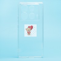 Чехол-накладка для Infinix Note 40 5G (прозрачный) - Ultra Slim Чехол-накладка для Infinix Note 40 5G (прозрачный) - Ultra Slim