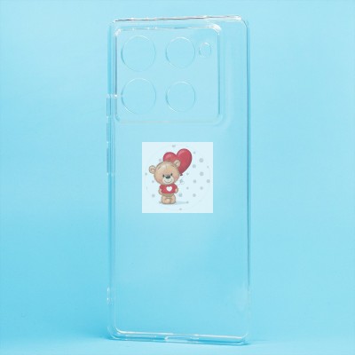 Чехол-накладка для Infinix Note 40 Pro 4G (прозрачный) - Ultra Slim Чехол-накладка для Infinix Note 40 Pro 4G (прозрачный) - Ultra Slim