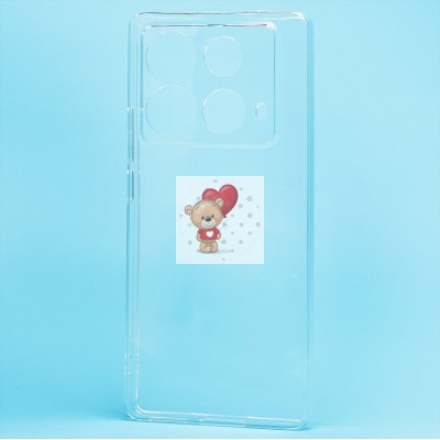 Чехол-накладка для Infinix Note 40 (прозрачный) - Ultra Slim Чехол-накладка для Infinix Note 40 (прозрачный) - Ultra Slim