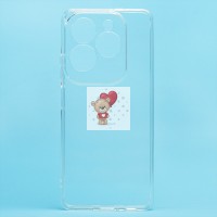 Чехол-накладка для Infinix Note 40X 5G (прозрачный) - Ultra Slim