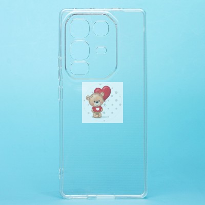 Чехол-накладка для Infinix Note 50 4G (прозрачный) - Ultra Slim Чехол-накладка для Infinix Note 50 4G (прозрачный) - Ultra Slim