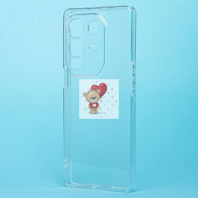 Чехол-накладка для Infinix Note 50 Pro+ (прозрачный) - Ultra Slim