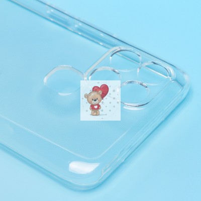 Чехол-накладка для Infinix Smart 6 Global (прозрачный) - Ultra Slim