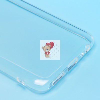 Чехол-накладка для Infinix Smart 6 Global (прозрачный) - Ultra Slim