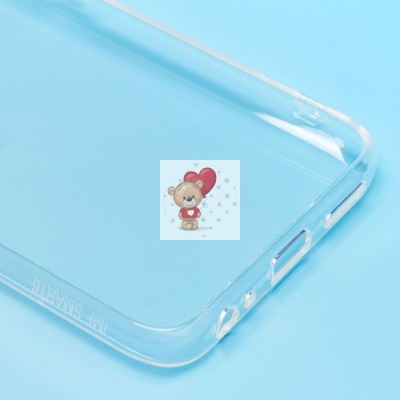 Чехол-накладка для Infinix Smart 6 Global (прозрачный) - Ultra Slim