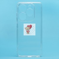 Чехол-накладка для Infinix Smart 8 Pro (прозрачный) - Ultra Slim Чехол-накладка для Infinix Smart 8 Pro (прозрачный) - Ultra Slim