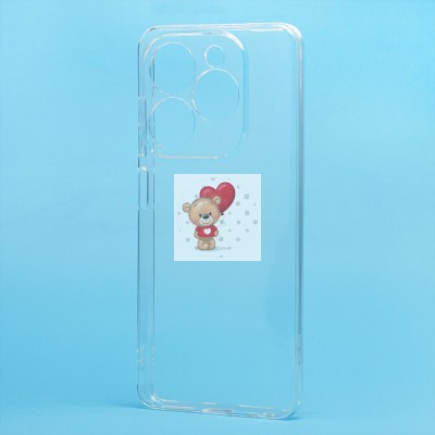 Чехол-накладка для Infinix Smart 8 Pro (прозрачный) - Ultra Slim Чехол-накладка для Infinix Smart 8 Pro (прозрачный) - Ultra Slim