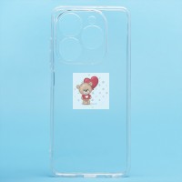 Чехол-накладка для Infinix Smart 8 (прозрачный) - Ultra Slim Чехол-накладка для Infinix Smart 8 (прозрачный) - Ultra Slim