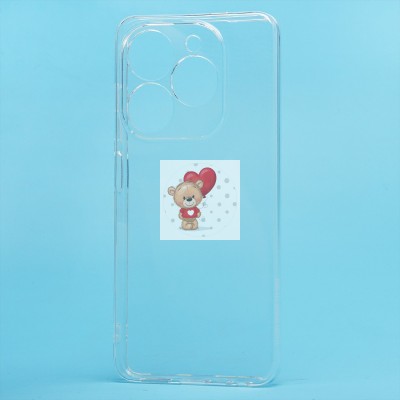 Чехол-накладка для Infinix Smart 8 (прозрачный) - Ultra Slim Чехол-накладка для Infinix Smart 8 (прозрачный) - Ultra Slim