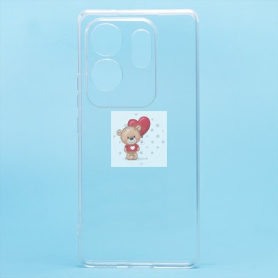 Чехол-накладка для Infinix Zero 30 4G (прозрачный) - Ultra Slim