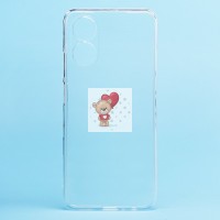Чехол-накладка для OPPO A17 (прозрачный) - Ultra Slim