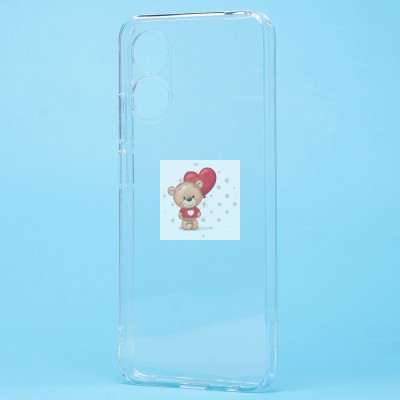 Чехол-накладка для OPPO A17k (прозрачный) - Ultra Slim