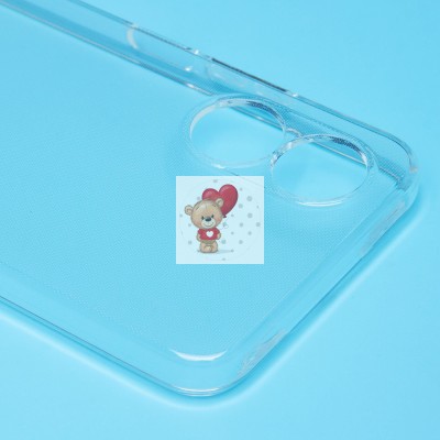 Чехол-накладка для OPPO A17k (прозрачный) - Ultra Slim