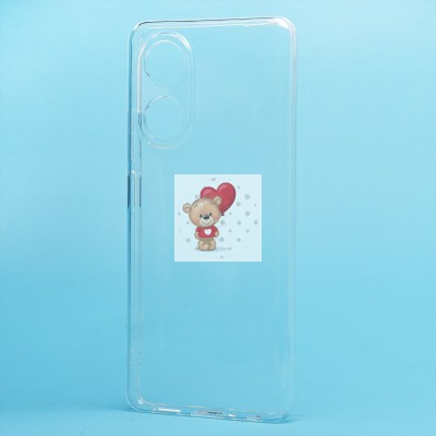 Чехол-накладка для OPPO A58 4G (прозрачный) - Ultra Slim