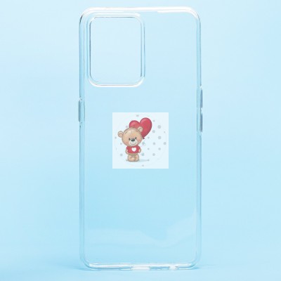 Чехол-накладка для OPPO realme 9i (прозрачный) - Ultra Slim
