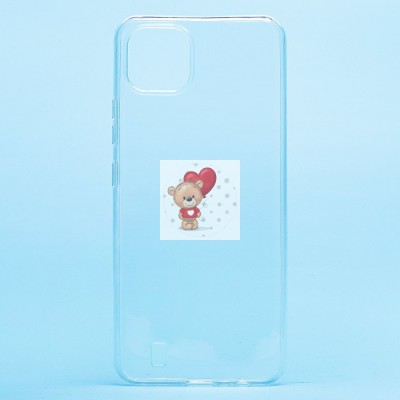 Чехол-накладка для OPPO realme C11 2021 (прозрачный) - Ultra Slim