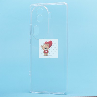 Чехол-накладка для OPPO Reno 11 Pro (прозрачный) - Ultra Slim