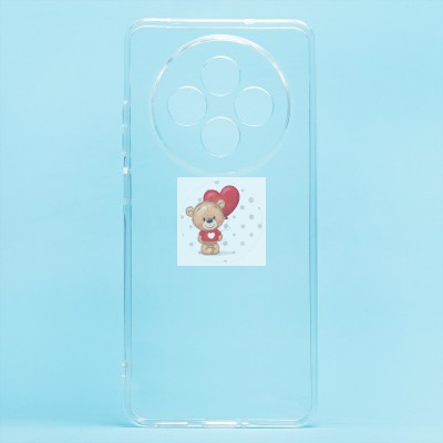 Чехол-накладка для OPPO Reno 12 F 4G (прозрачный) - Ultra Slim