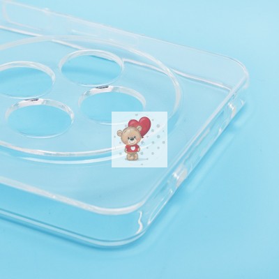 Чехол-накладка для OPPO Reno 12 F 4G (прозрачный) - Ultra Slim