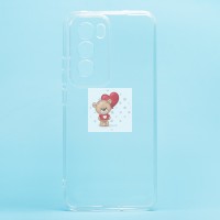 Чехол-накладка для OPPO Reno 12 Global (прозрачный) - Ultra Slim