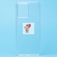 Чехол-накладка для OPPO Reno 7 (прозрачный) - Ultra Slim