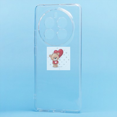 Чехол-накладка для Realme 12 Pro (прозрачный) - Ultra Slim