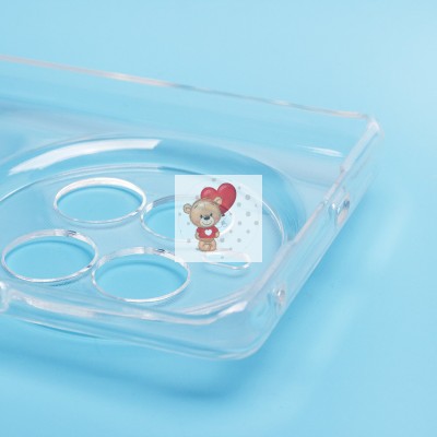 Чехол-накладка для Realme 12 Pro (прозрачный) - Ultra Slim