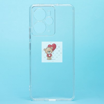 Чехол-накладка для Realme 14 5G Global (прозрачный) - Ultra Slim