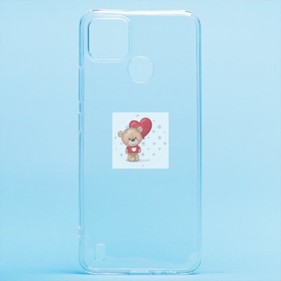 Чехол-накладка для Realme C25Y (прозрачный) - Ultra Slim