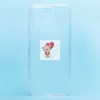 Чехол-накладка для Realme C53 (прозрачный) - Ultra Slim