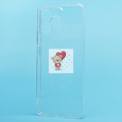 Чехол-накладка для Realme Note 50 (прозрачный) - Ultra Slim