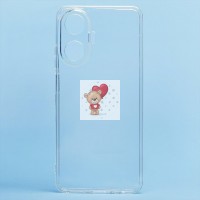 Чехол-накладка для Realme C55 (прозрачный) - Ultra Slim