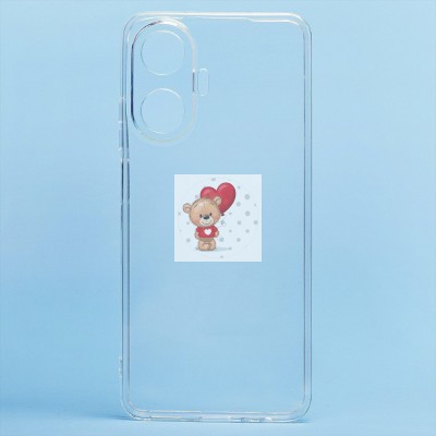 Чехол-накладка для Realme C55 (прозрачный) - Ultra Slim