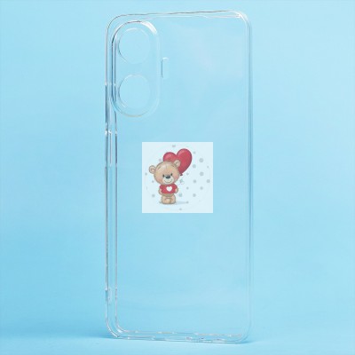 Чехол-накладка для Realme C55 (прозрачный) - Ultra Slim