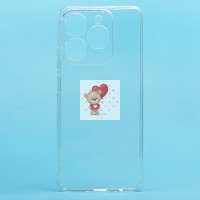 Чехол-накладка для Realme C63 4G (прозрачный) - Ultra Slim