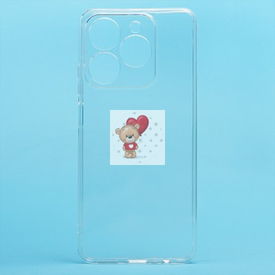 Чехол-накладка для Realme C63 4G (прозрачный) - Ultra Slim Чехол-накладка для Realme C63 4G (прозрачный) - Ultra Slim