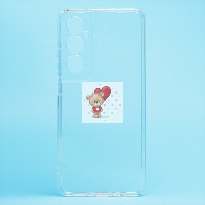 Чехол-накладка для Realme C65 (прозрачный) - Ultra Slim