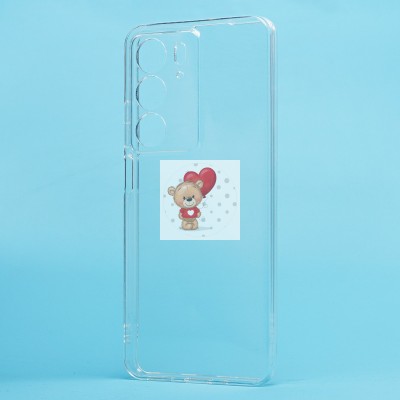 Чехол-накладка для Realme C75 (прозрачный) - Ultra Slim