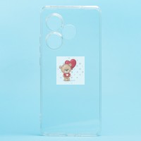 Чехол-накладка для Realme GT 6T (прозрачный) - Ultra Slim Чехол-накладка для Realme GT 6T (прозрачный) - Ultra Slim